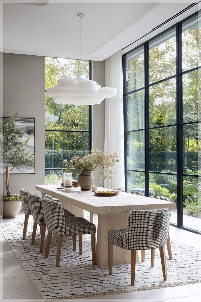 Không Gian Ăn Uống Hiện Đại: Sự Giao Thoa Giữa Thiên Nhiên và Kiến Trúc...