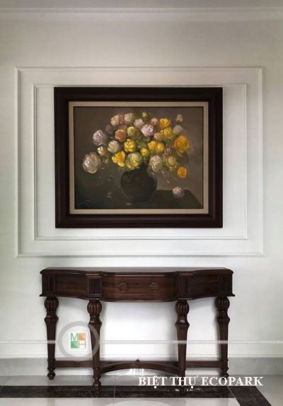 Thi công nội thất nhà biệt thự Ecopark sang trọng