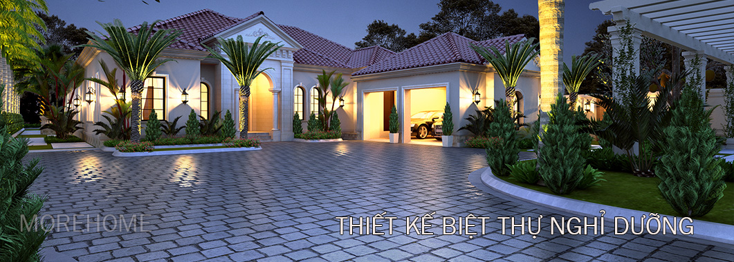  Những lý do nên chọn Morehome để thiết kế biệt thự nghỉ dưỡng