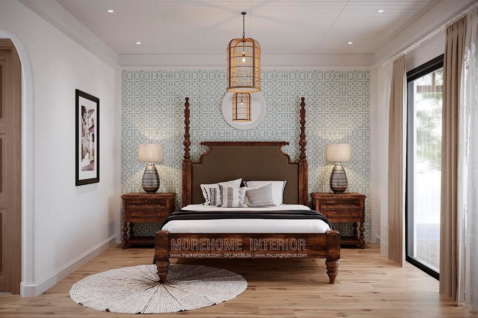 Mẫu giường ngủ bố mẹ đẹp bạn nhất định không nên bỏ qua thiết kế phòng ngủ