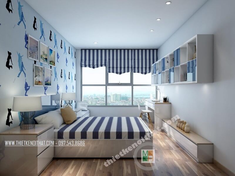 Thiết kế phòng ngủ mang đậm phong cách Á Đông - Thiết kế thi công sửa chữa cải tạo xây dựng nhà phố