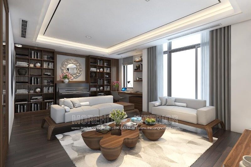 Nội thất MoreHome luôn cập nhật các mẫu thiết kế sofa gỗ óc chó đẹp được khách hàng quan tâm nhiều nhất tại Hà Nội, Hải Phòng.