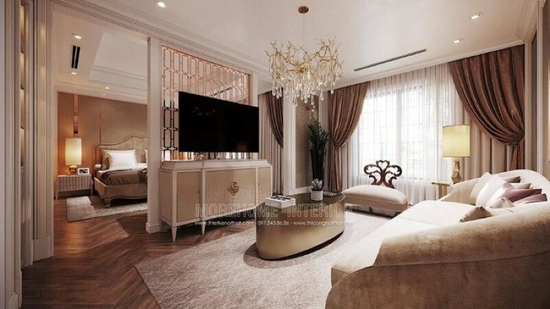 ## 19 hình ảnh kệ ti vi tân cổ điển độc đáo cho Thiết kế chung cư